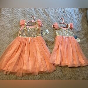 Popatu little girls sequin dress . Size 8